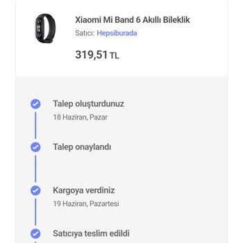 Xiaomi Akıllı Bileklik Band 6