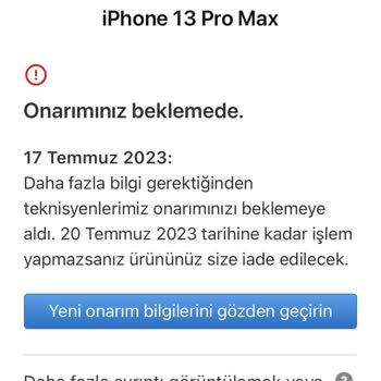 iPhone Bozulan 13 Pro Max