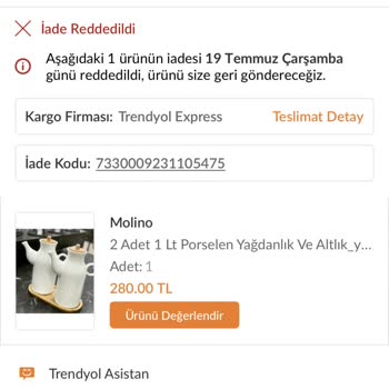 Trendyol İade Sorunu - İade Kabul Edilmiyor Ürün Tekrar Geliyor