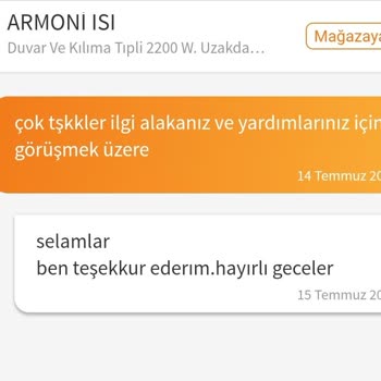 Trendyol İade Problemi Satıcıyla