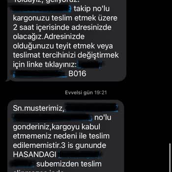 Aras Kargo'nun Bilgi Eksikliği Sebebiyle Kargo Ücreti Zararım