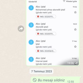 Telkotürk İnternetimi İptal Etmiyor