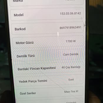 Karaca Züccaciye Çaycı Ürünü 1700 Waat Olarak Satıyor 1500 Waat Gönderiyor