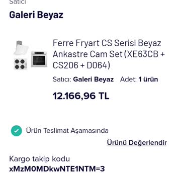 Teknosa Ve Horoz Taşımacılık Ürünü Getirmiyor