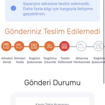 Aras Kargo Dinar Şubesi Kargomu Teslim Etmiyor