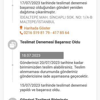 MNG Kargo Küçükyalı Şubesi'nde Teslimatı Bir Türlü Yapılamayan Kargom.