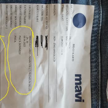 Mavi Jeans Pantolon Paça Dönmesi