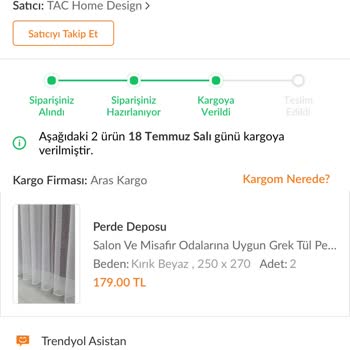 Trendyol Ürünüm Teslim Edilmiyor