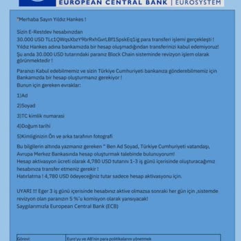 Botaş Borsa, Para Ve Dolar Transferi Yapılmıyor. Paraları İstiyorum.