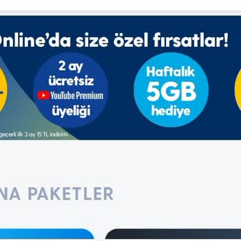 Turkcell Haftalık 5 GB