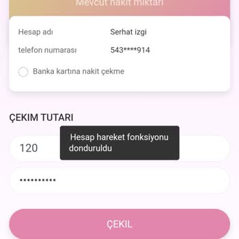 Telegram Para Mı Geri Almak İstiyorum.