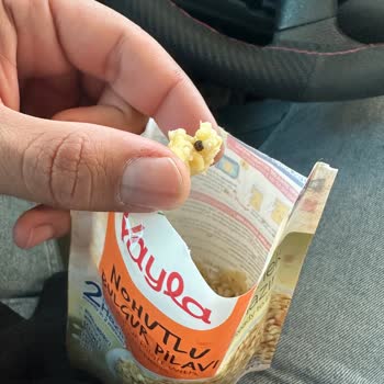 Yayla Bakliyat Nohutlu Pilav Ürününden Çıkan Yabancı Cisim