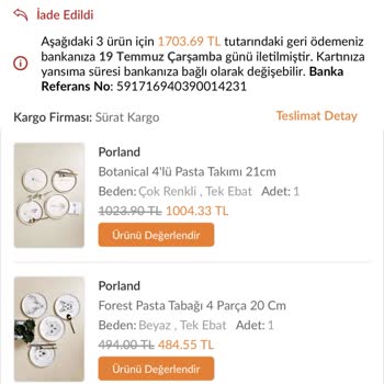 Trendyol'dan İade Ettiğim Ürünün Ücretini Geri Alamıyorum