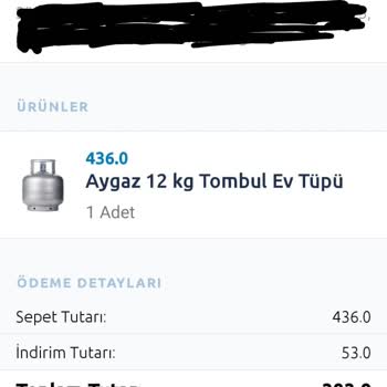 Aygaz Ürün Teslimi, Fiyat Değişikliği