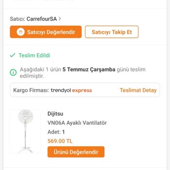Carrefour SA Eksik Ürün Tedarik