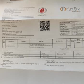 Koçtaş Yanlış Ürün Gönderimi