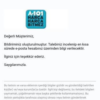 A101 Bozuk Ürün Satıyor