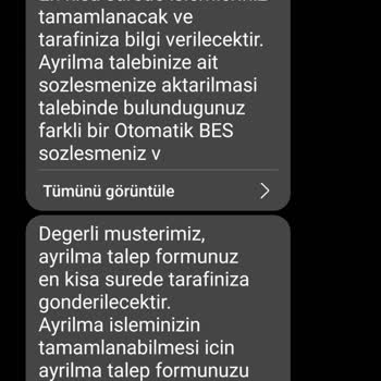 Türkiye Emeklilik "Ayrılma Talep Formu" Gelmiyor!