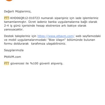 Epttavm Para İadesi