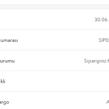 Kidega Asla Gelmeyen Siparişim