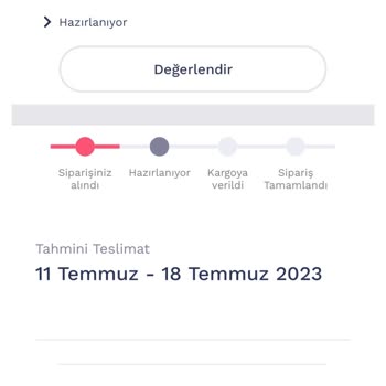 Penti Siparişimi Teknik Bir Sebepten Gönderemiyormuş.