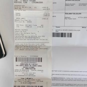 Carrefour SA Darbeli Ürünü Değiştirmiyor