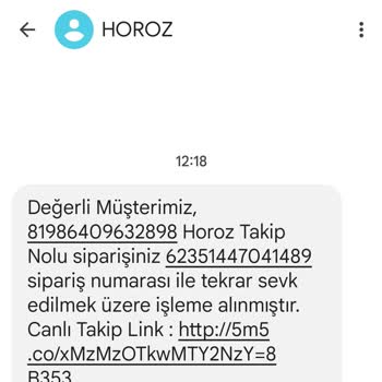 Horoz Lojistik Teslim Edilmeyen Kargo Ve Müşteri. TEM. Telefonu Suratıma Kapattı