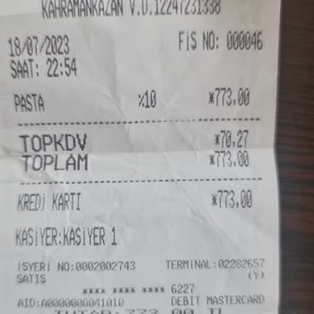 Kahramankazan Pastanecim De Etik Olmayan Fiyatlandırma!