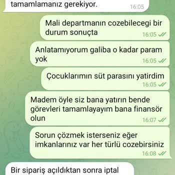 Evistroshop.com Paramı İade Etmelerini İstedim Yapılmadı