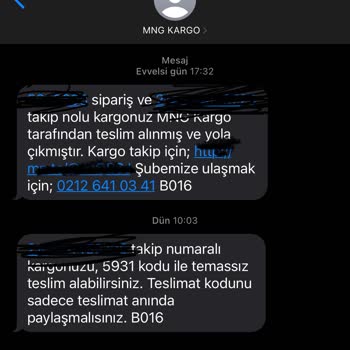 MNG Kargo Üslup Sorunu Ve Ürün Göndermeme!
