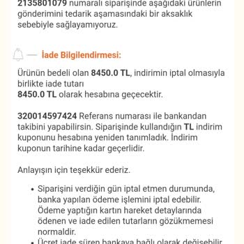 Trendyol Müşterisi Olmak Pişmanlıktır...