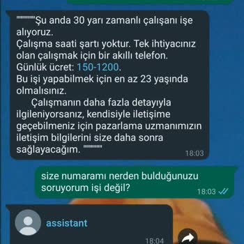 WhatsApp Üzerinden Rahatsız Ediliyorum