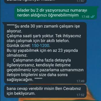 WhatsApp Üzerinden Rahatsız Ediliyorum