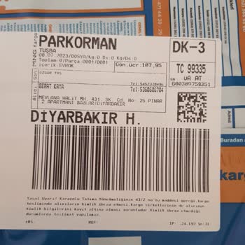 MNG Kargo Parkorman Şubesi Evde Olmama Rağmen Kargo Gelmedi