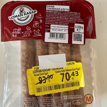 Migros Etiket Fatura Fiyatı Uyumsuzluğu, Sürekli Yaşıyorum!