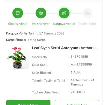 Çiçek Sepeti Ve MNG Kargo Firmasının Müşteriye Önem Vermemesi