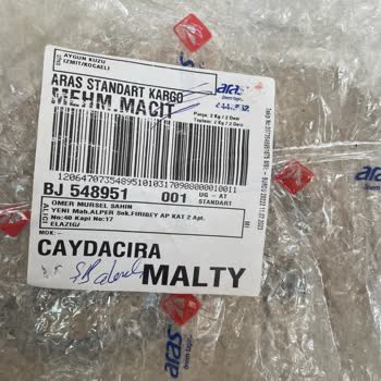 Aras Kargo Kargomu Kırdı. Mağdur Etti Beni