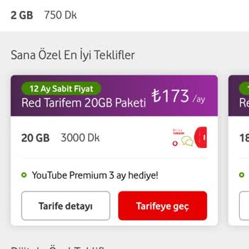 Vodafone Fiyatları 3-4 Katı