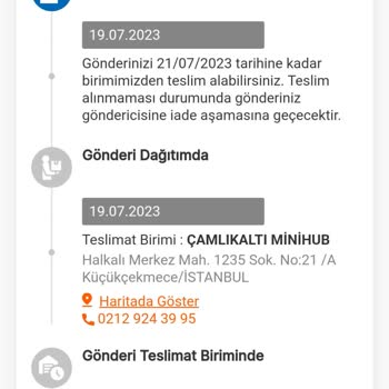 MNG Kargo Teslimat Sorunu Çamlıkaltı Şubesi