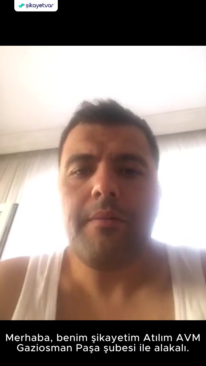 Atılım AVM Gaziosmanpaşa Şubesinin Yaptığı Ayıp videonun kapak resmi