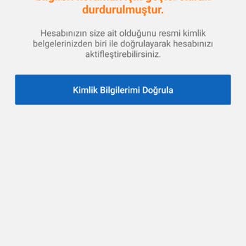 Sahibinden Sebepsiz Hesap Kapatıyor