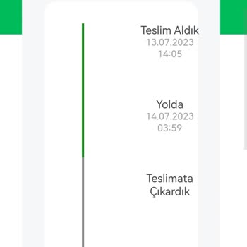 Trendyol Sendeo Kargosu Ürünü Teslim Etti Gösteriyor.