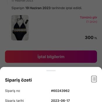 Gardrops Param İade Edilmedi Muhatap Yok