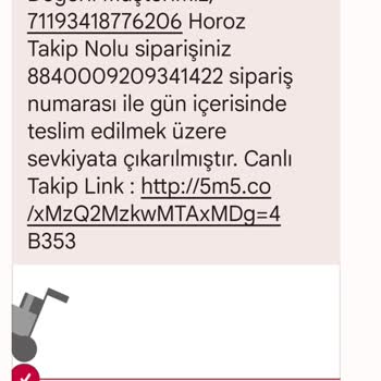 Horoz Lojistik Teslim Edilemeyen Ürün