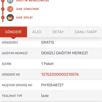 Gratis Ücret İademi 1 Aya Yakın Süredir Yapmıyor!