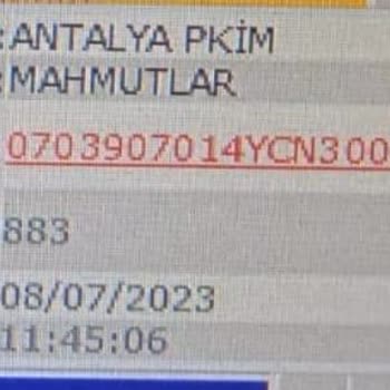 PTT Kargo PTT Antalya Konyaaltı Merkezde Kargo Kayıptır
