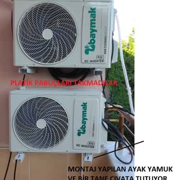 Baymak Klima Montajı - Vizyon Teknik Montaj Kusurlu