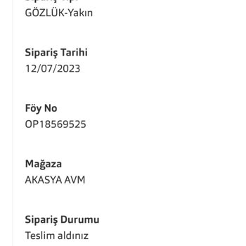 Atasun Optik Satış Sonrası İlgisizliği