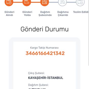 Aras Kargo Ürünü Kendince İade Ediyor