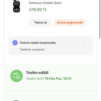 Hepsiburada Arızalı Ürün Tamir Etmiyor